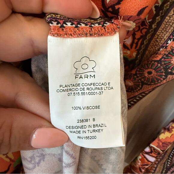 Farm Rio Clarabella Floral Dress - Picture 8 of 9